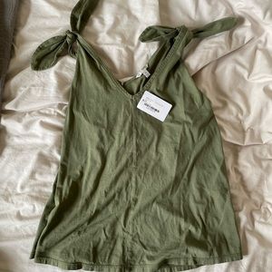 NWT J Jill tie sleeve tank